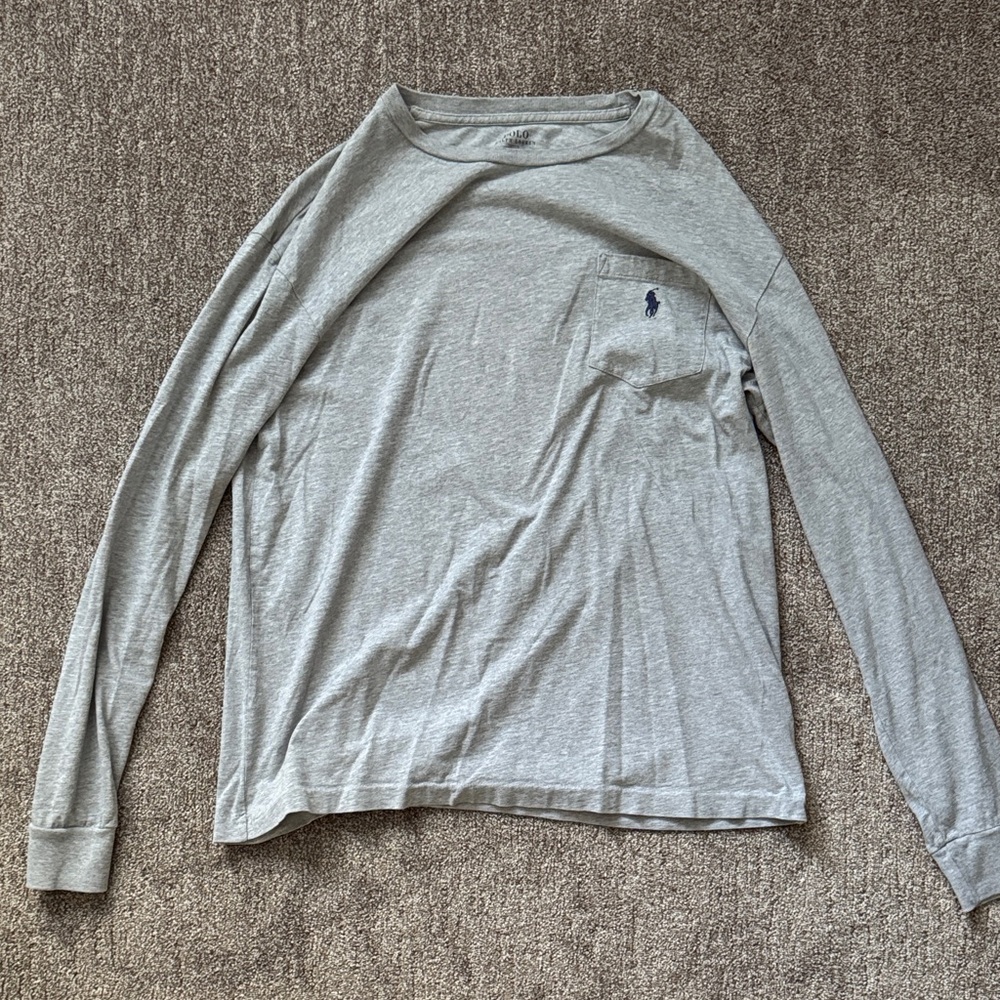 Polo long sleeve tee